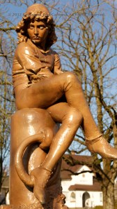 Artist: Giulio Monteverde Copy of free-standing marble on pedestal